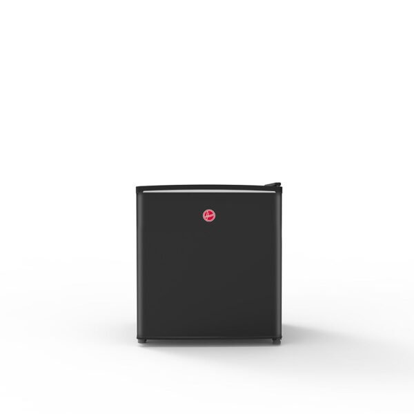 Hoover 62L Single Door Compact Refrigerator with Freezer Compartment - Mechanical Control. Adjustable Thermostat. Security Lock. 1 Removable Shelf. Defrost Feature. 1 Year Warranty. Black - HSD-K62-B
