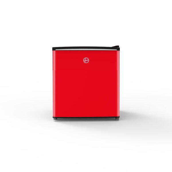 Hoover 62L Single Door Compact Refrigerator with Freezer Compartment - Mechanical Control. Adjustable Thermostat. Security Lock. 1 Removable Shelf. Defrost Feature. 1 Year Warranty.Red - HSD-K62-R