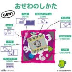 Bandai Original Tamagotchi Gen 1 - Matcha Sprinkles - الصورة 3