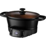 ⁦Russell Hobbs (28270) Good-To-Go Multicooker - 8 Versatile Functions Including Slow Cooker. Sous Vide. Rice. and Food Steamer. Black. 750 Watt - 1-Year Warranty⁩ - الصورة ⁦2⁩