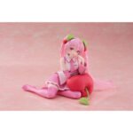 Taito Sakura Miku Cherry Cushion Ver Desktop Cute Figure - الصورة 6