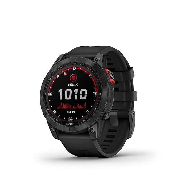 71txD53OmzL._SX679.jpg Garmin Fenix 7X Solar Smartwatch - الصورة 1