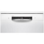 ⁦Bosch Series 4  Free-Standing Dishwasher 60 cm  14 place settings  Home Connect Remote Monitoring and Control  1 Year Manufacturing Warranty  SMS4HMW65M White⁩ - الصورة ⁦2⁩