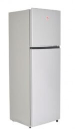⁦Hoover 300 Liters Top Mount Refrigerator. Reversible Double Door. No Frost Design Adjustable Thermostat Fruits & Vegetable Crisper . Energy Efficient. Silver. 1 Year Warranty- HTR-H300-S⁩ - الصورة ⁦2⁩