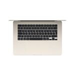 15-inch MacBook Air: Apple M4 chip with 10-core CPU and 10-core GPU. 16GB. 256GB SSD - Starlight - الصورة 2