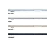 15-inch MacBook Air: Apple M4 chip with 10-core CPU and 10-core GPU. 16GB. 256GB SSD - Starlight - الصورة 3