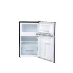 Hoover Top Mount Refrigerator - Light Retro Style. 121L Gross Capacity. Defrost. Mechanical Control. Interior Light. Silver - HTR-K121-S - الصورة 3