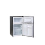 Hoover Top Mount Refrigerator - Light Retro Style. 121L Gross Capacity. Defrost. Mechanical Control. Interior Light. Silver - HTR-K121-S - الصورة 4