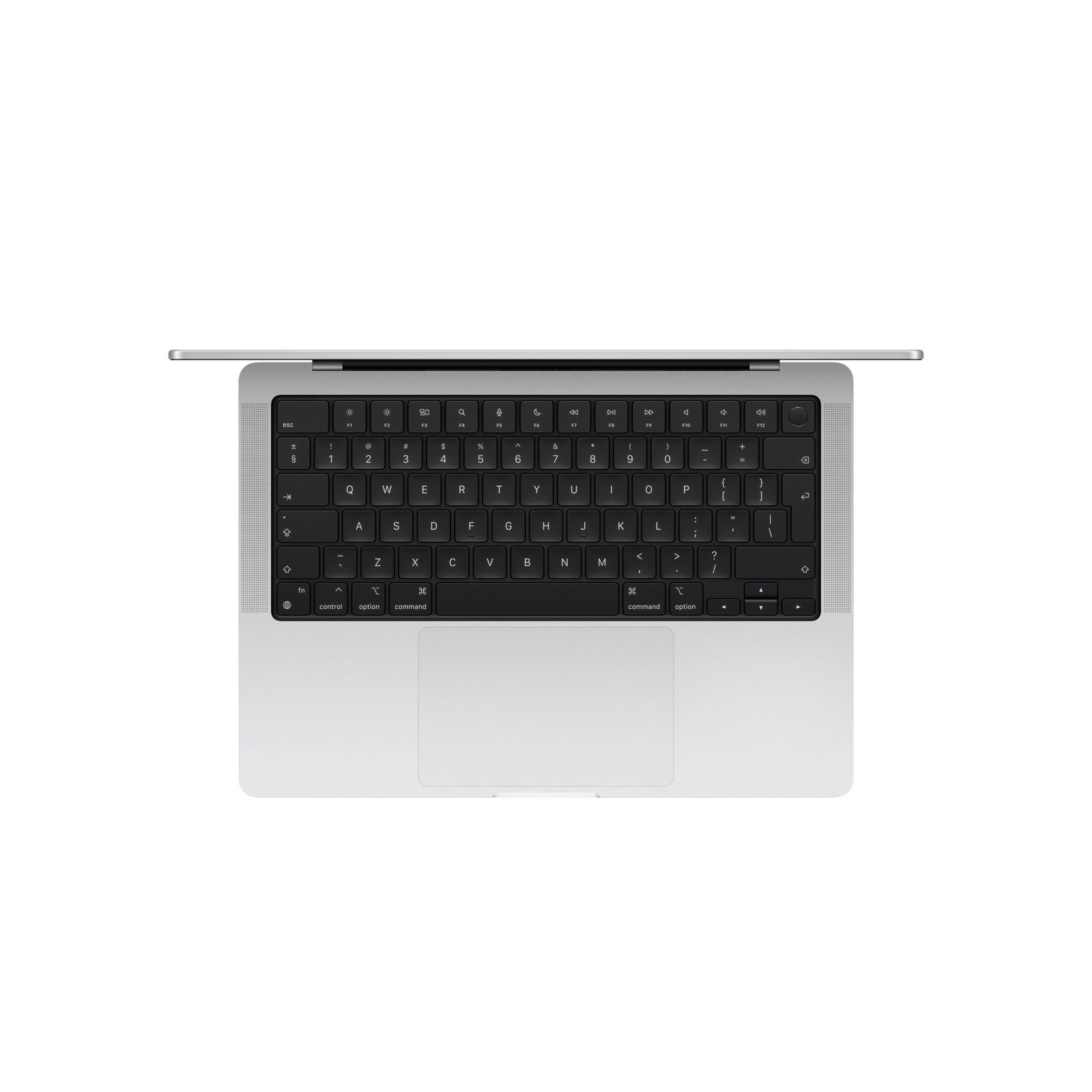 ⁦14-inch MacBook Pro: Apple M4 chip with 10-core CPU and 10-core GPU. 512GB SSD - Silver⁩ - الصورة ⁦2⁩