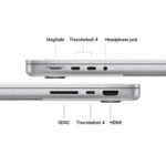 14-inch MacBook Pro: Apple M4 chip with 10-core CPU and 10-core GPU. 512GB SSD - Silver - الصورة 7