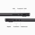 14-inch MacBook Pro: Apple M3 Pro chip with 11‑core CPU and 14‑core GPU. 512GB SSD - Space Black - الصورة 6