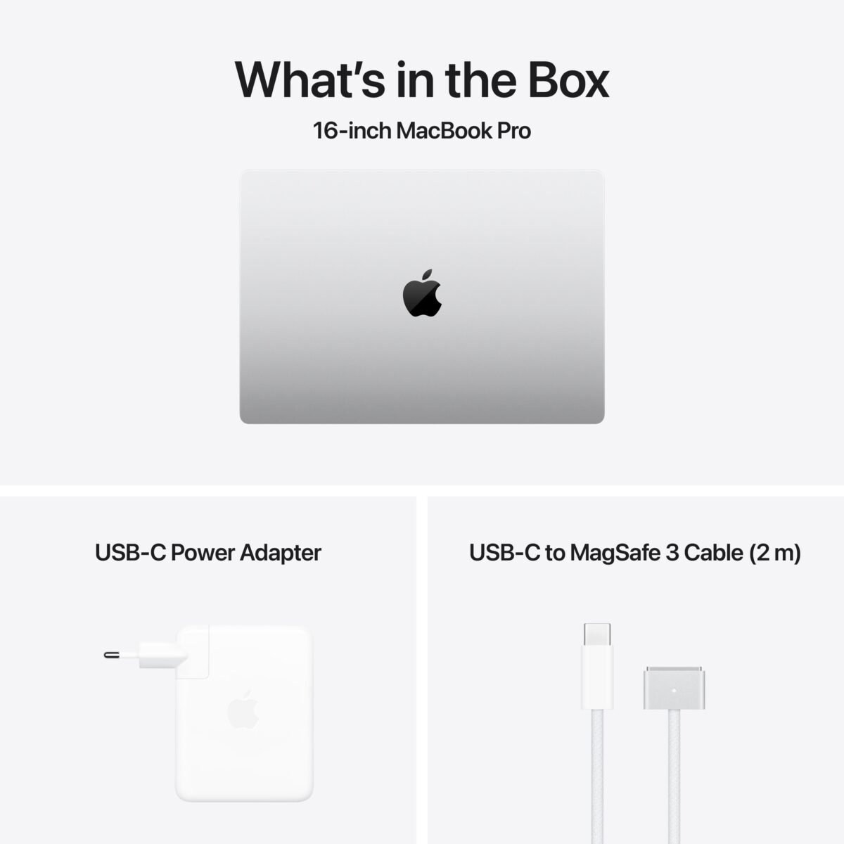 ⁦16-inch MacBook Pro: Apple M4 Pro chip with 14‑core CPU and 20‑core GPU. 512GB SSD - Silver⁩ - الصورة ⁦8⁩