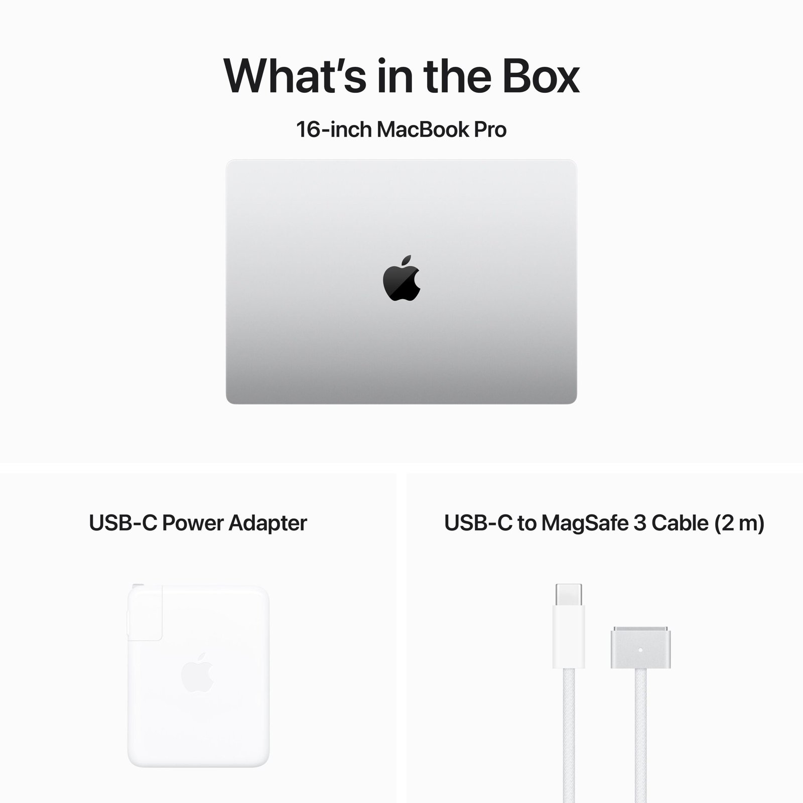 ⁦16-inch MacBook Pro: Apple M3 Max chip with 14‑core CPU and 30‑core GPU. 1TB SSD - Silver⁩ - الصورة ⁦10⁩