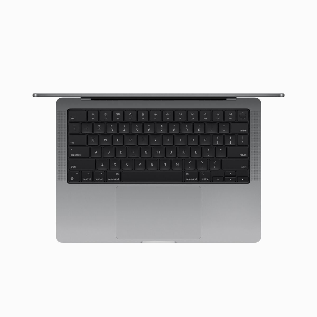⁦14-inch MacBook Pro: Apple M3 chip with 8‑core CPU and 10‑core GPU. 512GB SSD - Space Gray⁩ - الصورة ⁦2⁩