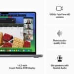 14-inch MacBook Pro: Apple M3 chip with 8‑core CPU and 10‑core GPU. 512GB SSD - Space Gray - الصورة 5