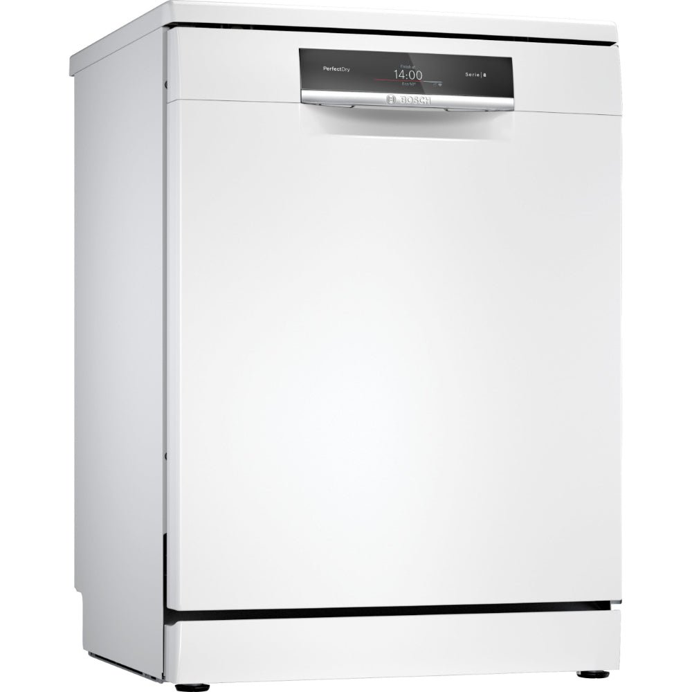 SMS8ZDW86M-1.jpg Bosch Series 8 Free-standing Dishwasher. 13 Place Settings. Remote Start. HygienePlus 60 cm. White SMS8ZDW86M - الصورة 1