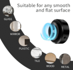 ⁦360° Magnetic Car Suction Phone Holder⁩ - الصورة ⁦7⁩