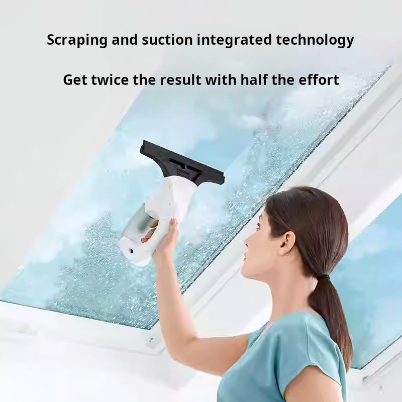 d-1-1.jpg Window cleaner for home use electric glass cleaner to remove dirt without leaving traces of wireless handheld mirror cleaning device - الصورة 1