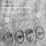 ⁦Swivel Suction Cup Ripple Row Hooks Hooks No Punch Powerful Load Bearing Bathroom Bathroom Door Wall No Trace Sticky Hooks (PACK OF 5)⁩ - الصورة ⁦2⁩