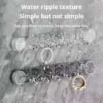 ⁦Swivel Suction Cup Ripple Row Hooks Hooks No Punch Powerful Load Bearing Bathroom Bathroom Door Wall No Trace Sticky Hooks (PACK OF 5)⁩ - الصورة ⁦4⁩