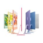 ⁦24-inch iMac with Retina 4.5K display: Apple M4 chip with 8-core CPU and 8‑core GPU. 256GB SSD - Silver⁩ - الصورة ⁦4⁩