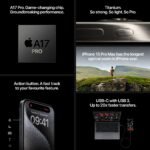 iPhone 15 Pro 256GB White Titanium - الصورة 8