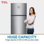 Tcl Top Mount Refrigerator Inox 700L - الصورة 5