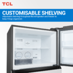 Tcl Top Mount Refrigerator Inox 700L - الصورة 6