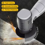 🧰12V Mini Angle Grinder with Cutting Disc - الصورة 3