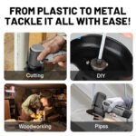 🧰12V Mini Angle Grinder with Cutting Disc - الصورة 6